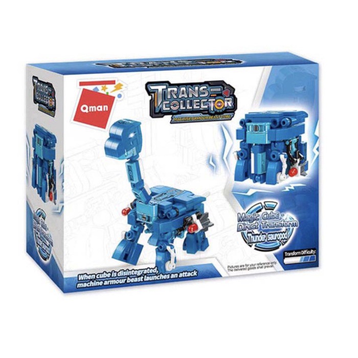 Lego Qman Thunder dragon which can fly in the sky Naga Terbang Biru