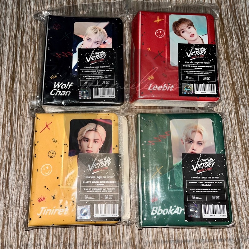 [READY STOCK] Stray Kids SKZOO Photocard Binder Pop-up Store The Victory Bangchan Lee Know Hyunjin F