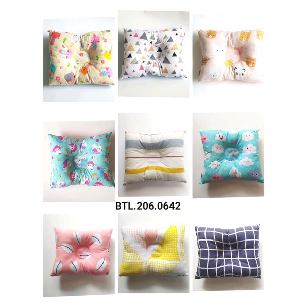 Bantal peyang bayi 0-3 bulan / bantal bayi newborn / bantal bayi dakron /Bantal bayi lucu