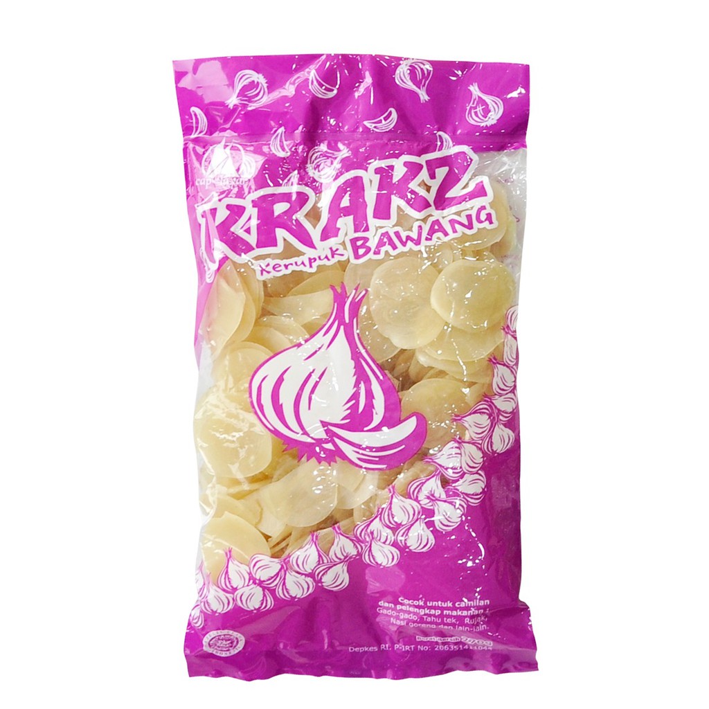 

KRAKZ Kerupuk Bawang [270 Gr]