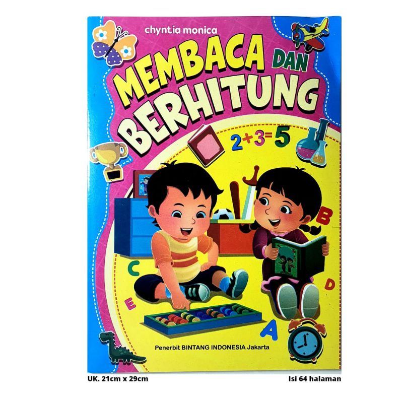 Jual Bintang Indonesia Jakarta - Buku Tk/Paud Membaca Berhitung ...