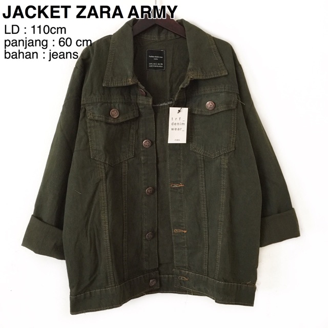 army jacket zara