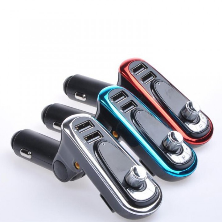 T16 Bluetooth Car Kit MP3 Player FM Transmitter with USB Car Charger