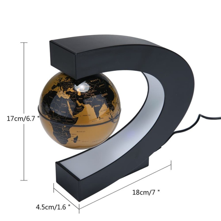 Dekorasi Rumah Magnetic Floating Globe - C3-2