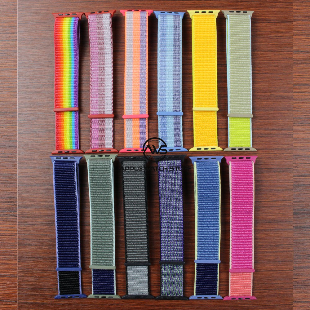 Sport Loop Strap Band Tali Jam for Apple Watch series 1, 2, 3, 4, 5, 6, 7, 8, 9 SE Ultra