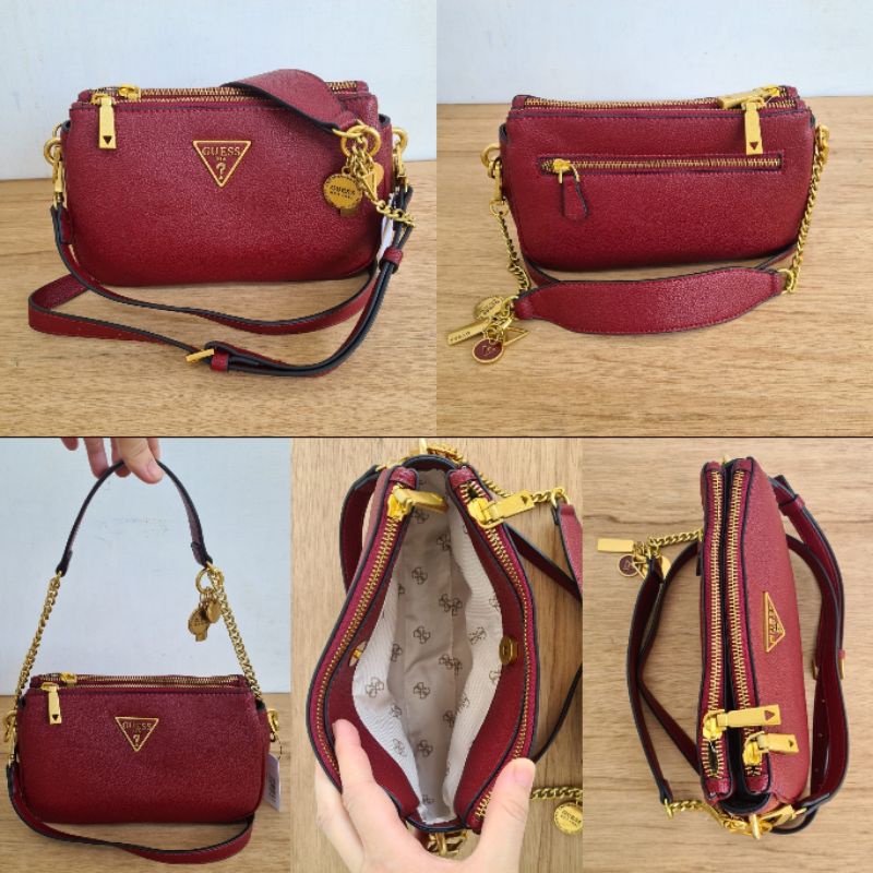 GUESS DESTINY 2 WAYS SHOULDER CROSSBODY BAG