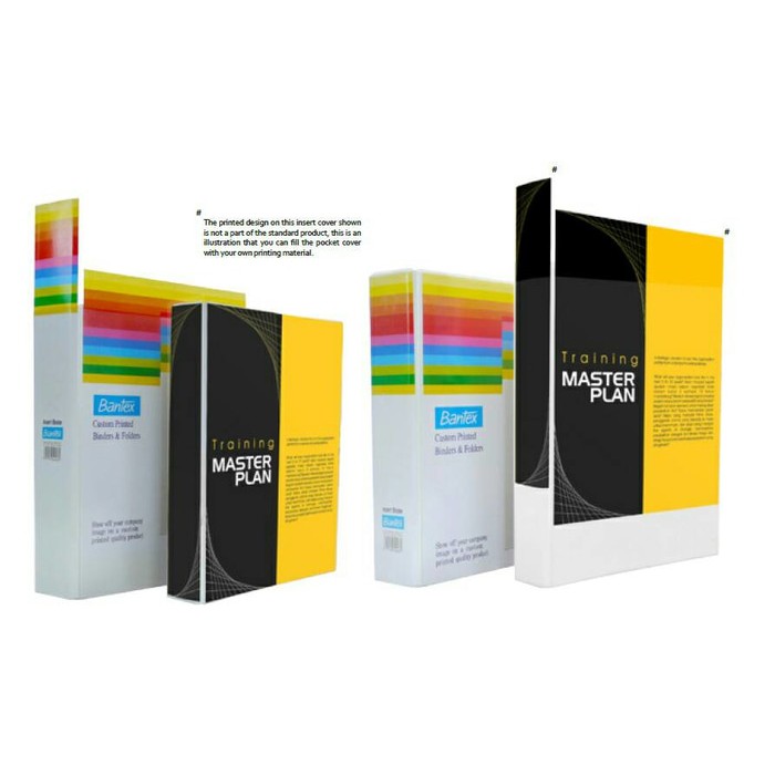 

Bantex Insert Ring Binder 8742 A4 4 Ring D Mechanism 40mm