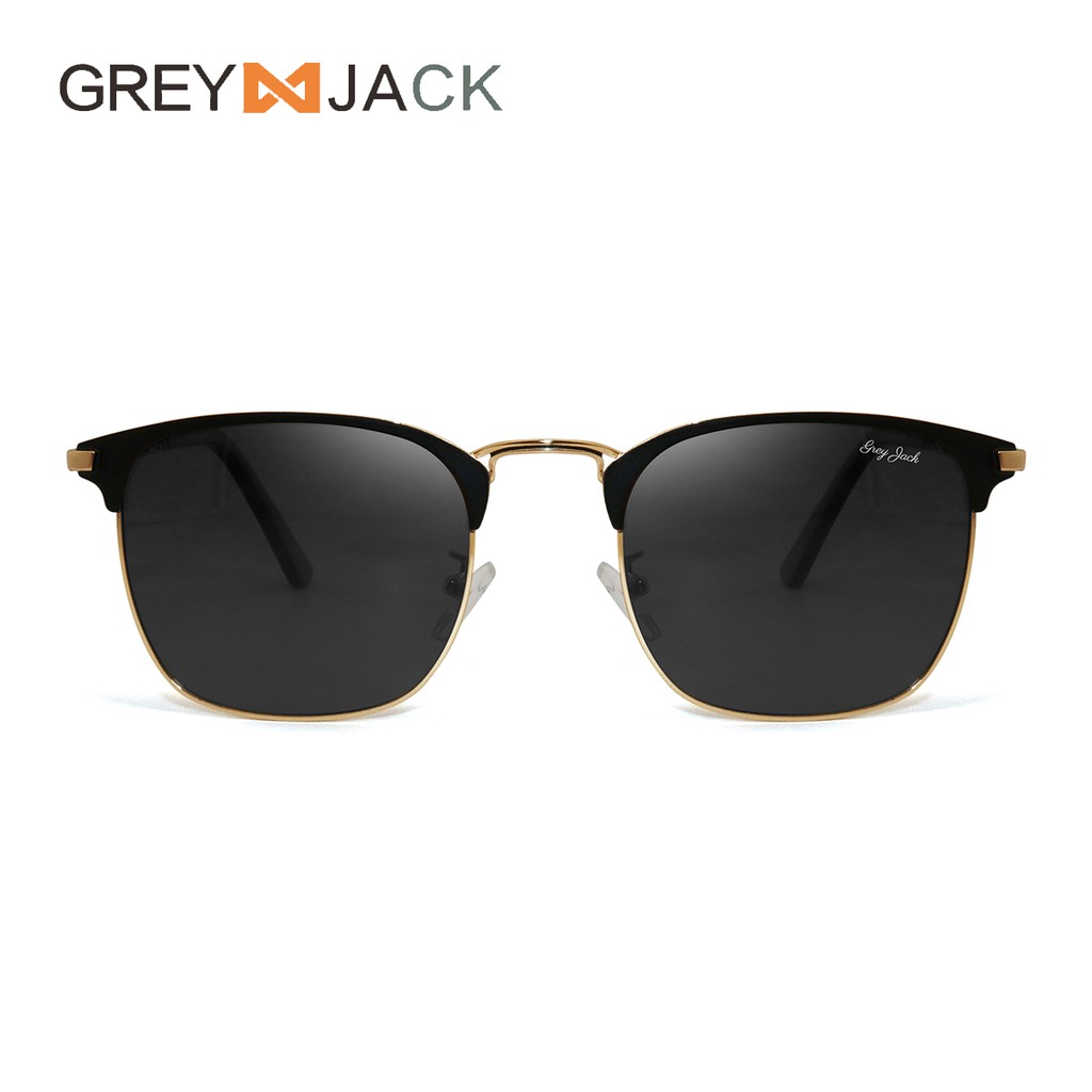 

Grey Jack Kacamata Hitam Retro persegi Wanita Feminin Trend Sunglasses Polarized 1617