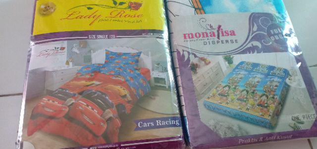 Sprei Lady Rose Single Ukuran 120x200 No 3 Karakter Anak Seprei Karet Adem Murah - Ijn Plaza