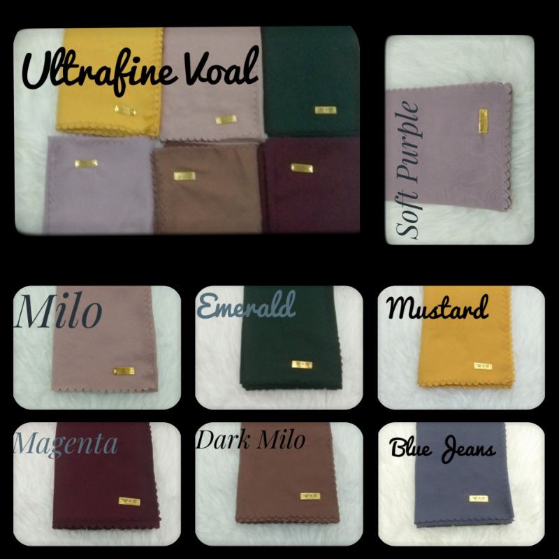 Hijab Segiempat Ultrafine 120x120