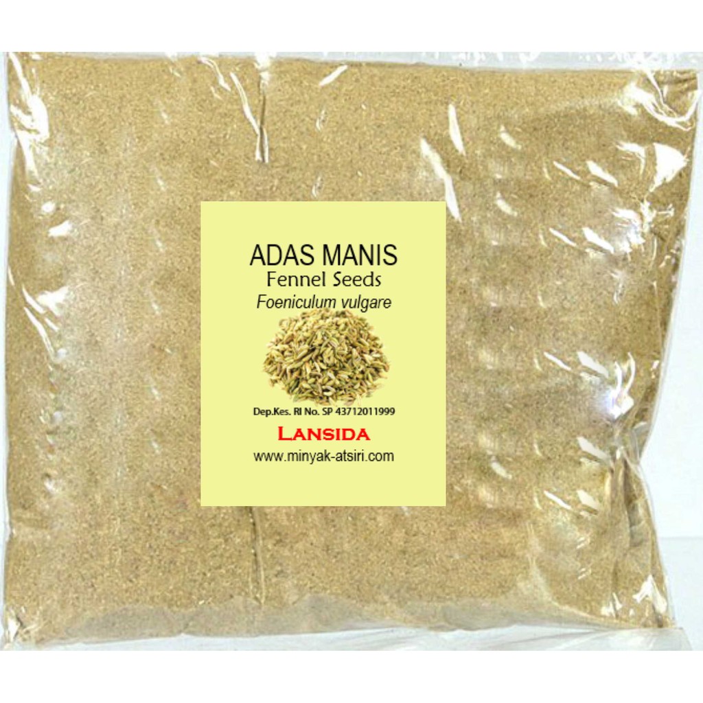 Bubuk Adas Manis 500 g Serbuk Biji Anis Pimpinella anisum Anise Seed Aniseed Powder