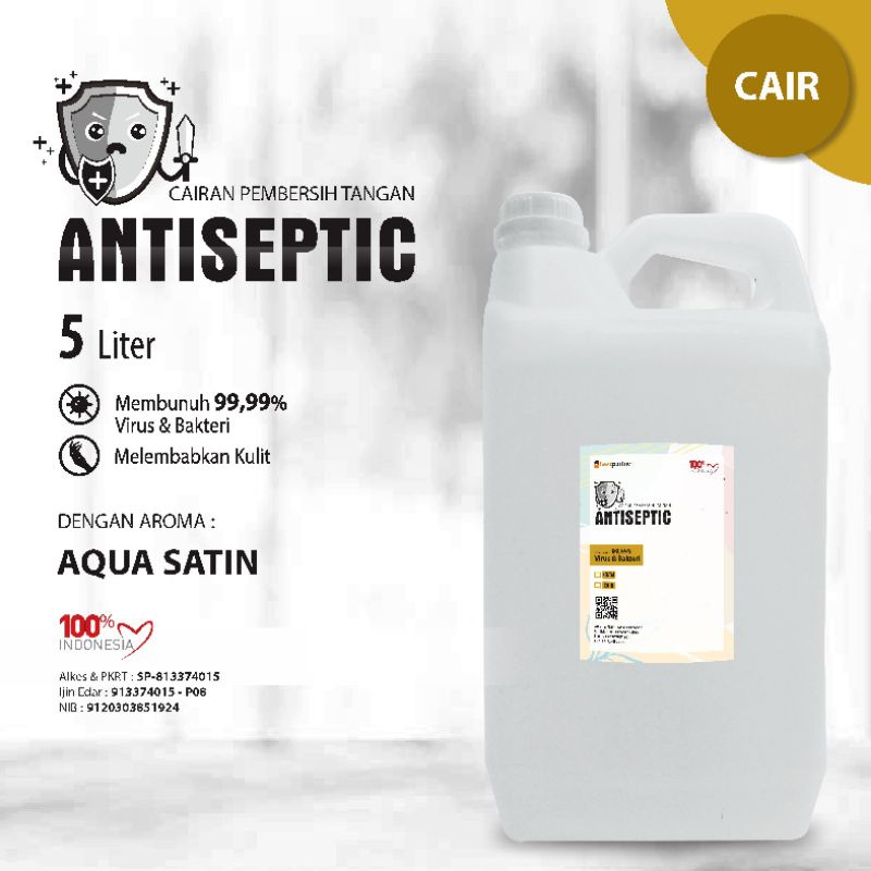 Handsanitizer CAIR aroma Wangi kemasan jurigen 5 liter