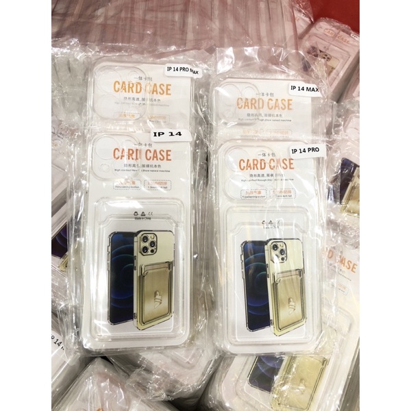 wallet case iphone 14 plus 14 pro max Pocket Anticrack Soft case slot card clear case iphone 13 pro max 12 11 X Xs Max XR 6 7 8 plus