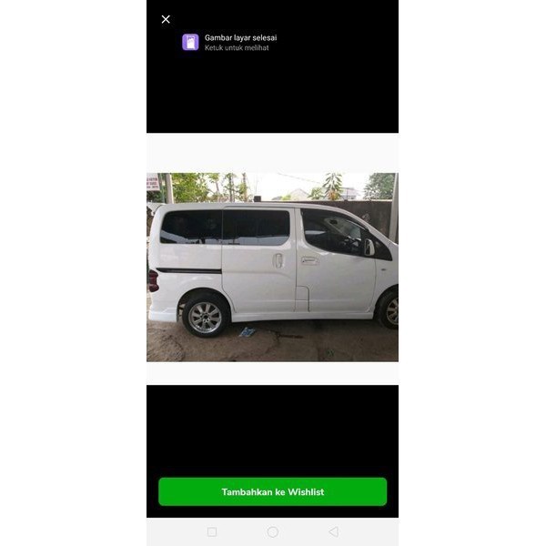 BUMPER BODYKIT Nisan Evalia