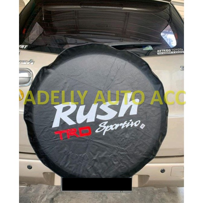 Cover Ban Serep / Sarung Ban Serep Mobil Motif RUSH TRD BAHAN KALEP KULIT SINTETIS - UNIVERSAL