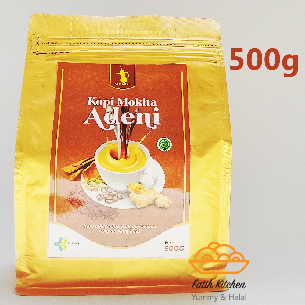 

Al Mahri Kopi Mokha Adeni 500 gr Halal - Kopi Susu Moka Dengan Rempah dari Kampoeng Arab Indonesia