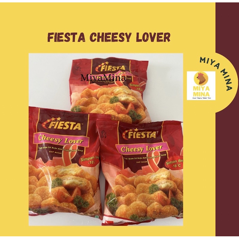 

FIESTA CHEESY LOVER 500gr fiesta cheese