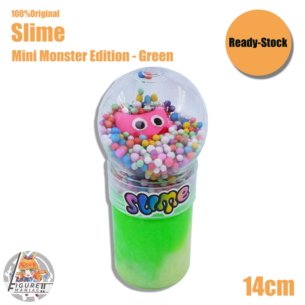 Mainan Anak - Slime Mini Monster Edition 14 cm Import Premium