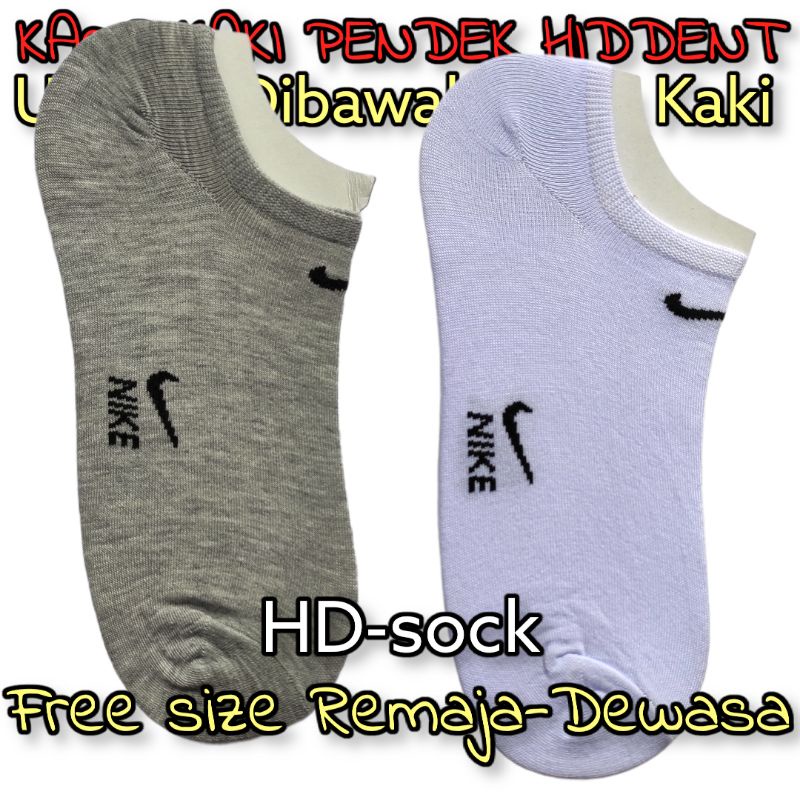 KAOS KAKI BALET INVISIBLE / KAOS KAKI PENDEK / HIDDEN SOCK ( pria &amp; wanita )