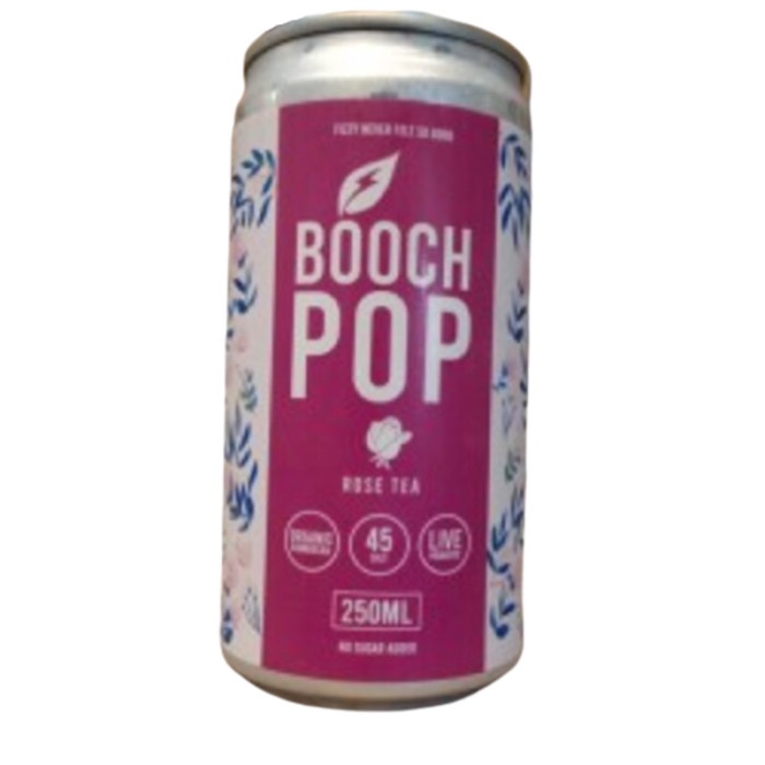 

Booch Pop Organic Kombucha Rose Tea 250Gr
