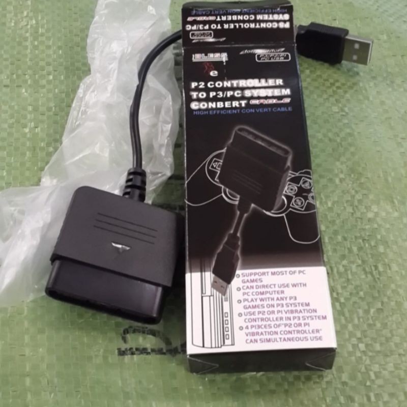 Converter stik ps2 ke ps3 / converter stik single dragon ps3