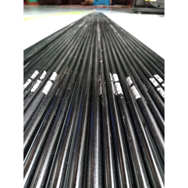 NEW PRODUK (((KHUSUS HITAM))) BAHAN BLANK FIBER SOLID BERKUALITAS, LENTUR DAN SUPER KUAT, PANJANG 20