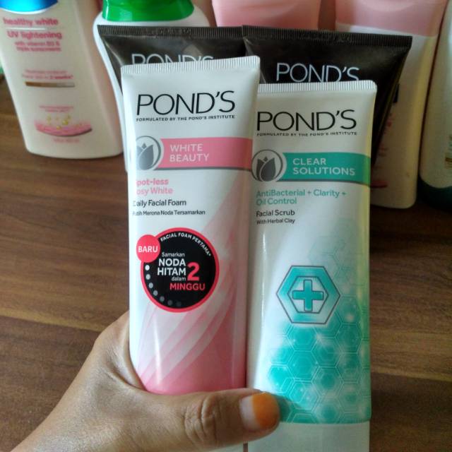 Ponds facial foam