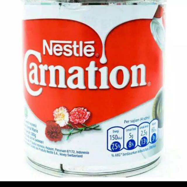 

Susu kental manis carnation 370ml khusus gojek
