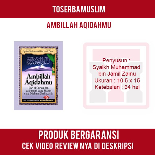 Ambillah Aqidahmu - Pustaka Ibnu Umar