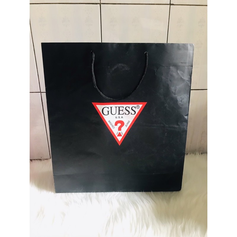 paper bag guess original store