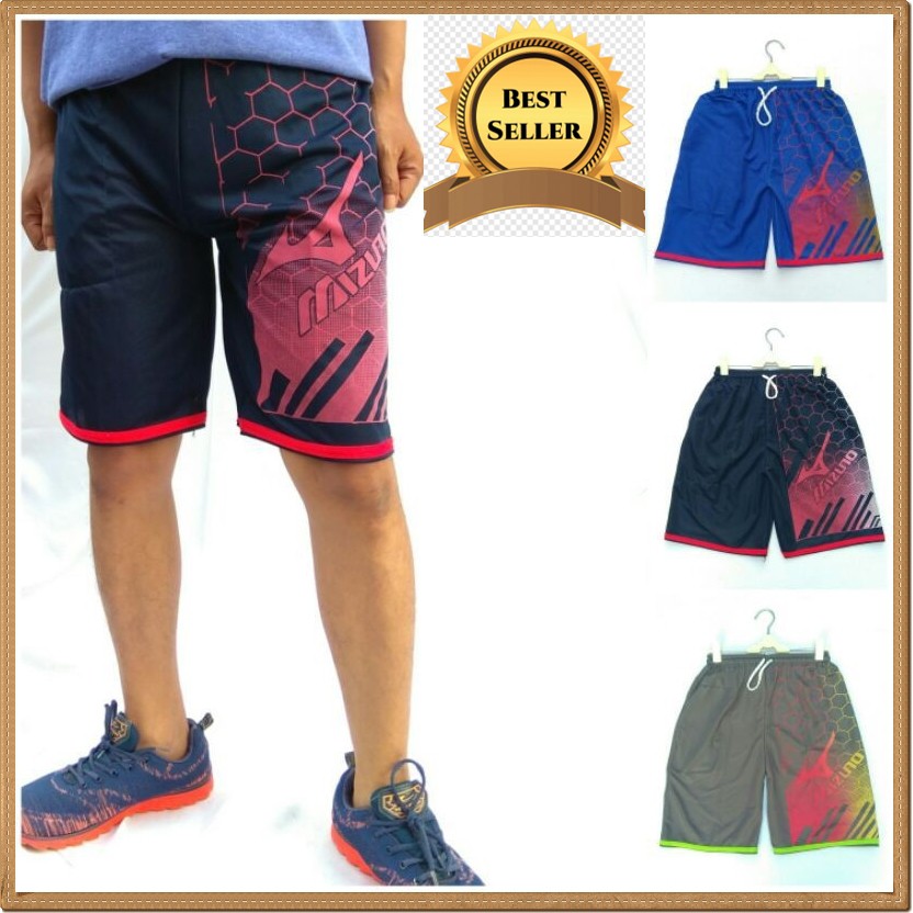 CELANA PENDEK PRIA CELANA OLAH RAGA PRIA CELANA KOLOR SANTAI MURAH CELANA MIZUNO