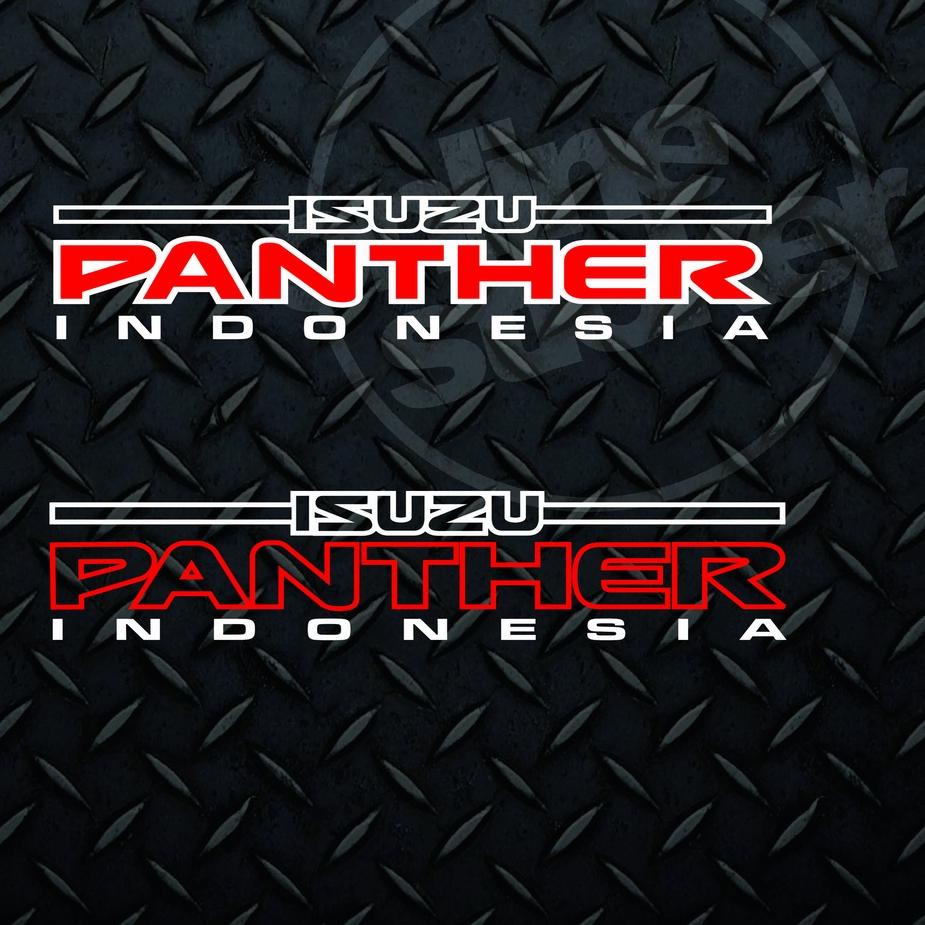 Terbagus.. Sticker izusu Panther menyala untuk mobil kaca depan