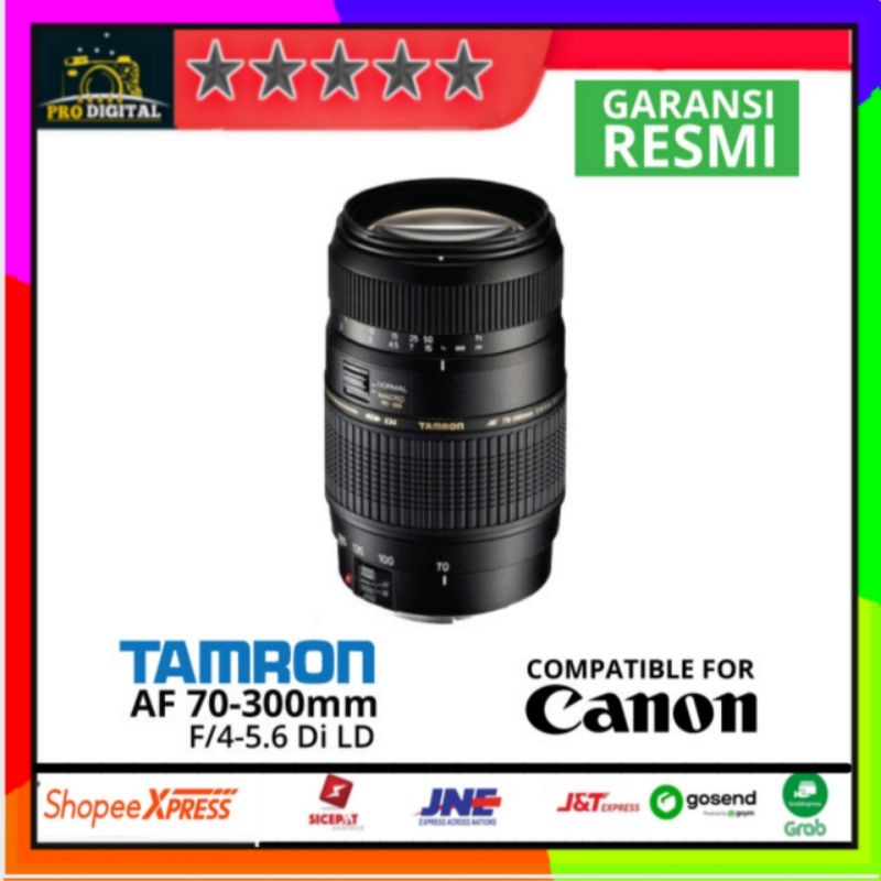 Lensa Tamron 70-300mm for Canon / Lensa Tambron 70-300 For canon