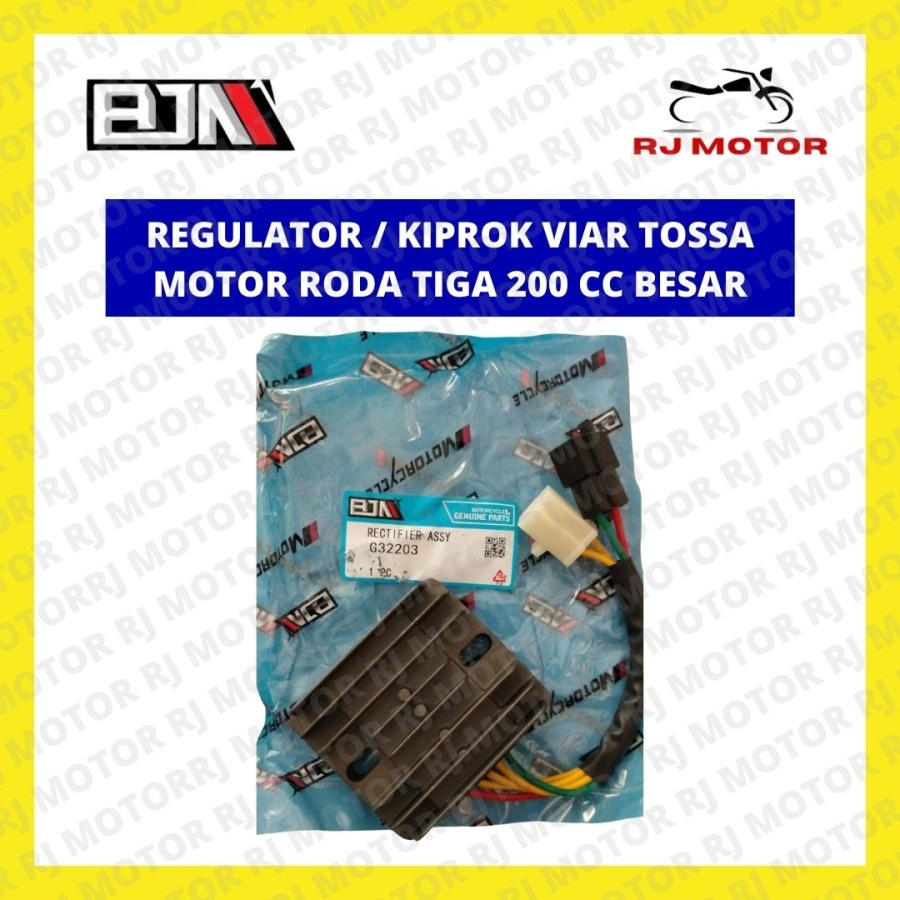 REGULATOR KIPROK VIAR TOSSA MOTOR RODA TIGA 200 CC BESAR BJM BAGUS