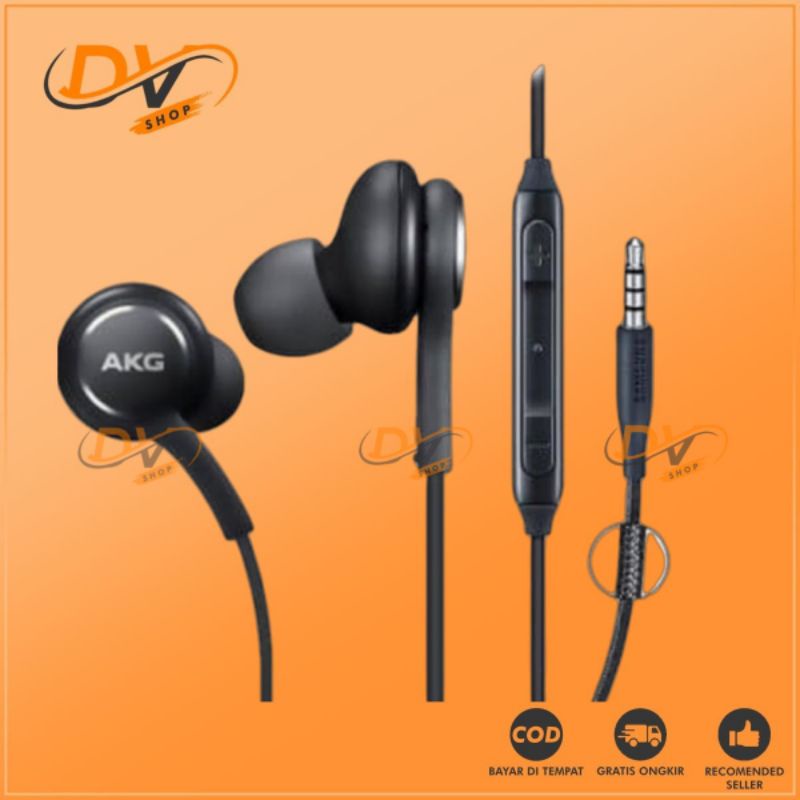 Headset Samsung Akg Earphone Original  Jack 3.5Mm