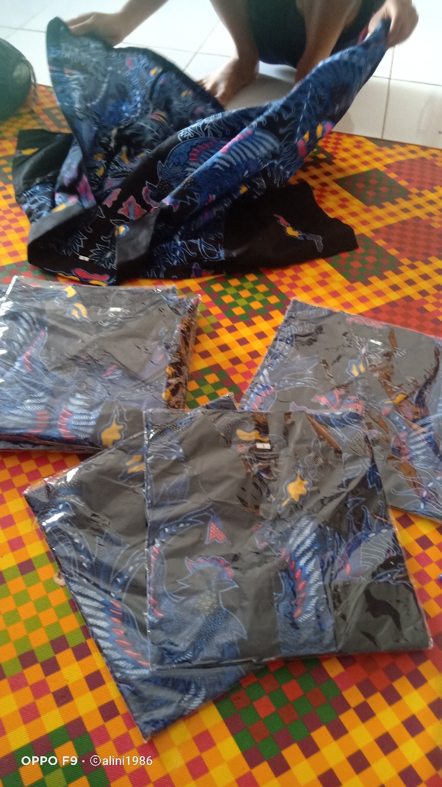 Kemeja Batik Anak / Hem Anak Pendek Laki Laki Motif Ulir 1-11 Tahunnn