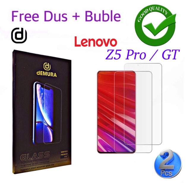 dEMURA Premium Tempered Glass Clear Lenovo Z5 Pro GT Z5 Pro Original