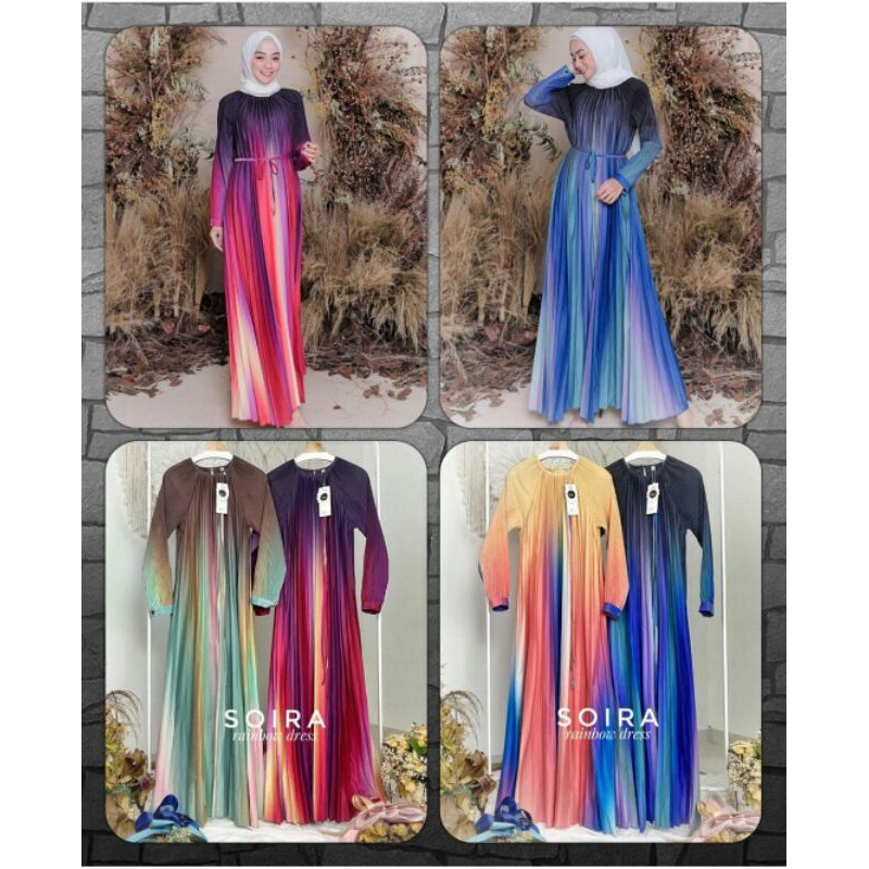 Dress rainbow by soira