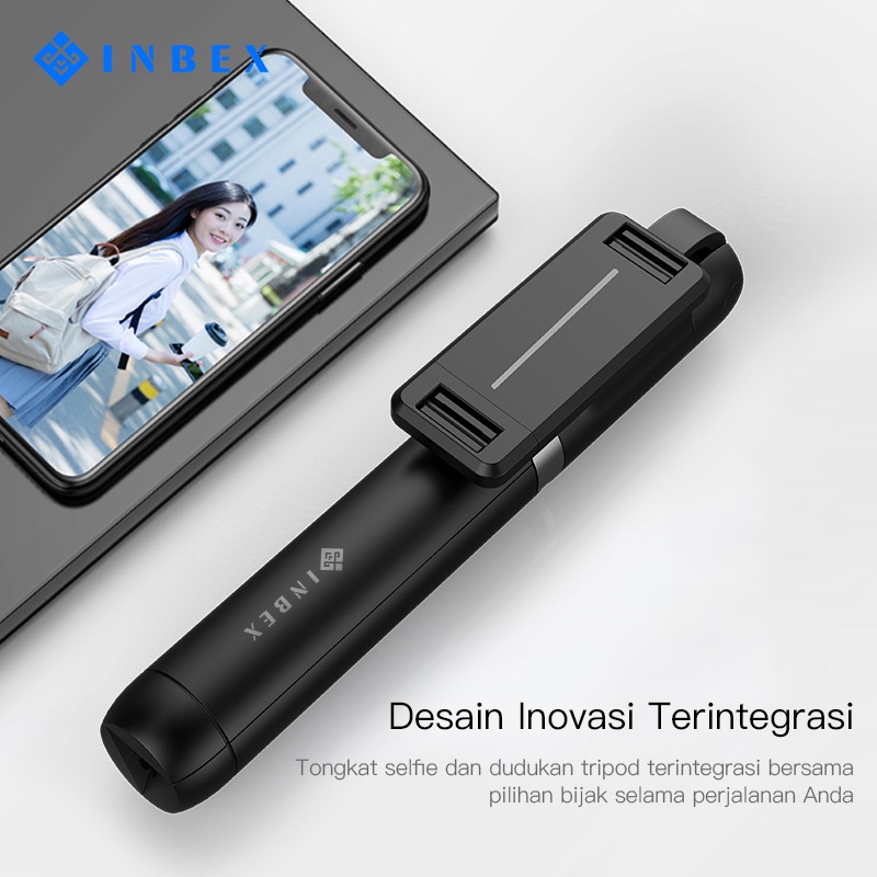 New READYINBEX P50 Tongsis/4 in 1 Tripod/70cm Bluetooth Selfie Stick for Smartphone GoPro Camera