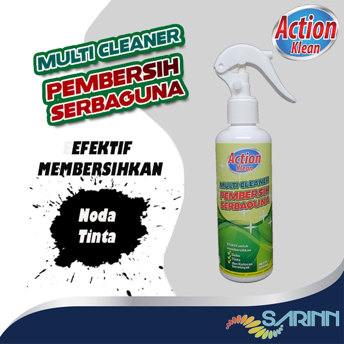 Pembersih Noda Pulpen Tinta Bekas Lem Lakban Serbaguna Action Klean Multi Cleaner