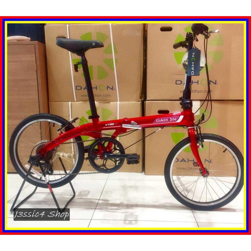 Folding Bike Sepeda  Lipat 20 Dahon  Vybe D7 Shopee Indonesia