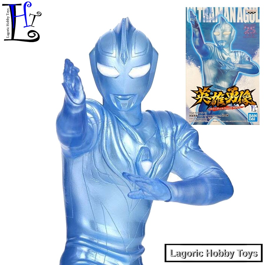 Hero’s Brave Statue Figure Ultraman Agul Clear Water Banpresto Mainan Figure