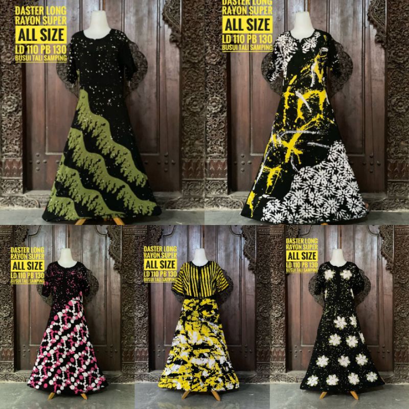 (BISA COD)DASTER TWILL //DASTER PANJANG BUSUI //DASTER RAYON PREMIUM TERMURAH