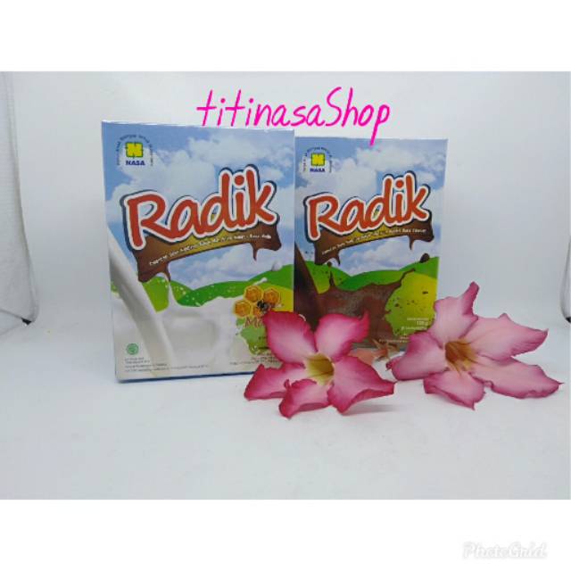 

SUSU RADIK MADU,COKLAT 5 SACHET-RADIKO(susu kambing)