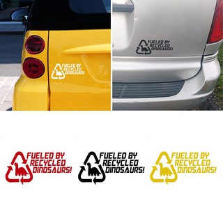 Kt Cute Fueled By Recycled Dinosaur Car Door Window Bumper