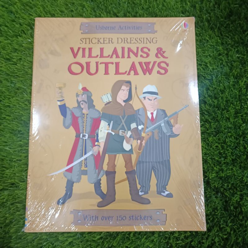 

[NEW] Usborne Activities Sticker Dressing Villains & Outlaws