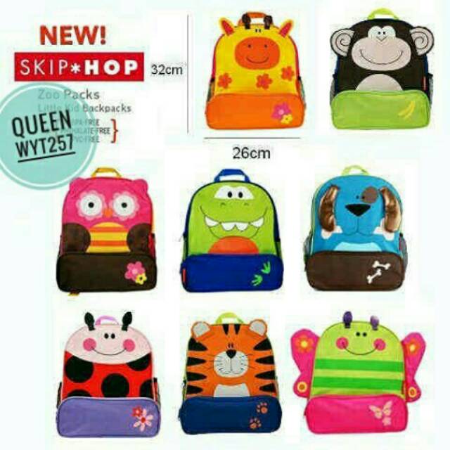 Tas Skiphop Queen Animal Bag /Tas Anak Import Skiphop

Tas Anak Skiphop
