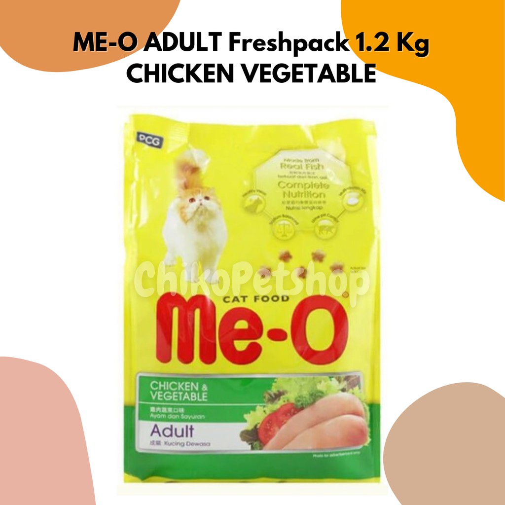 ME-O ADULT ALL VARIANT Makanan Kucing Semua Rasa MEO FRESHPACK 1.2 Kg &amp; 1.1 Kg