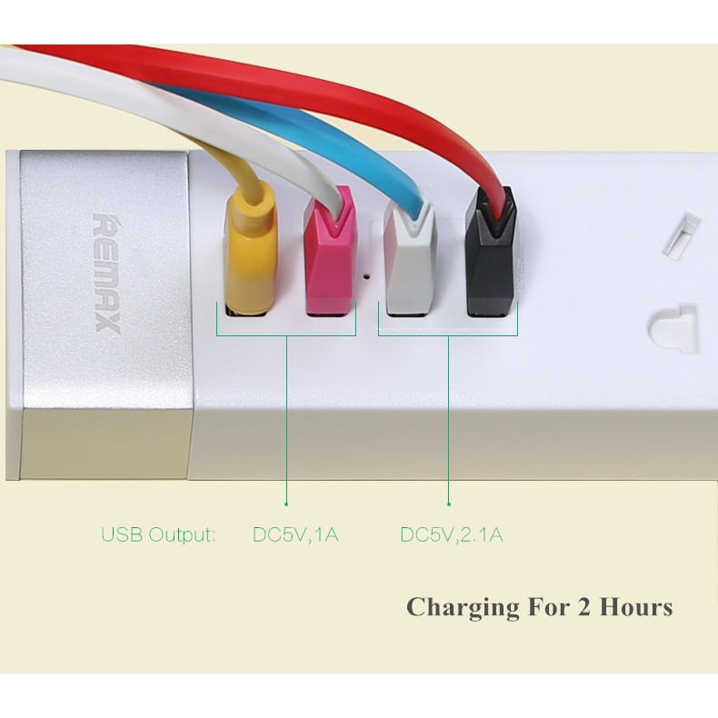 REMAX RU-S2 4 USB 3 Power Socket