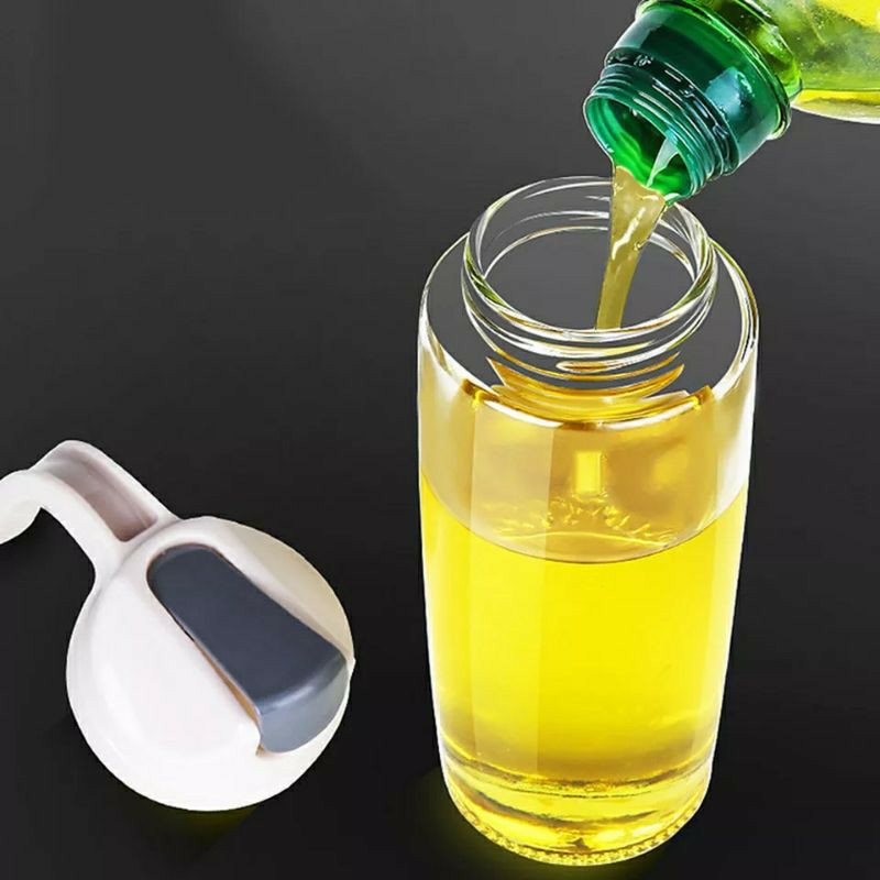 600 ml Botol Minyak / Kecap / Cuka Dengan Kaca Tebal Dan Tutup Otomatis
